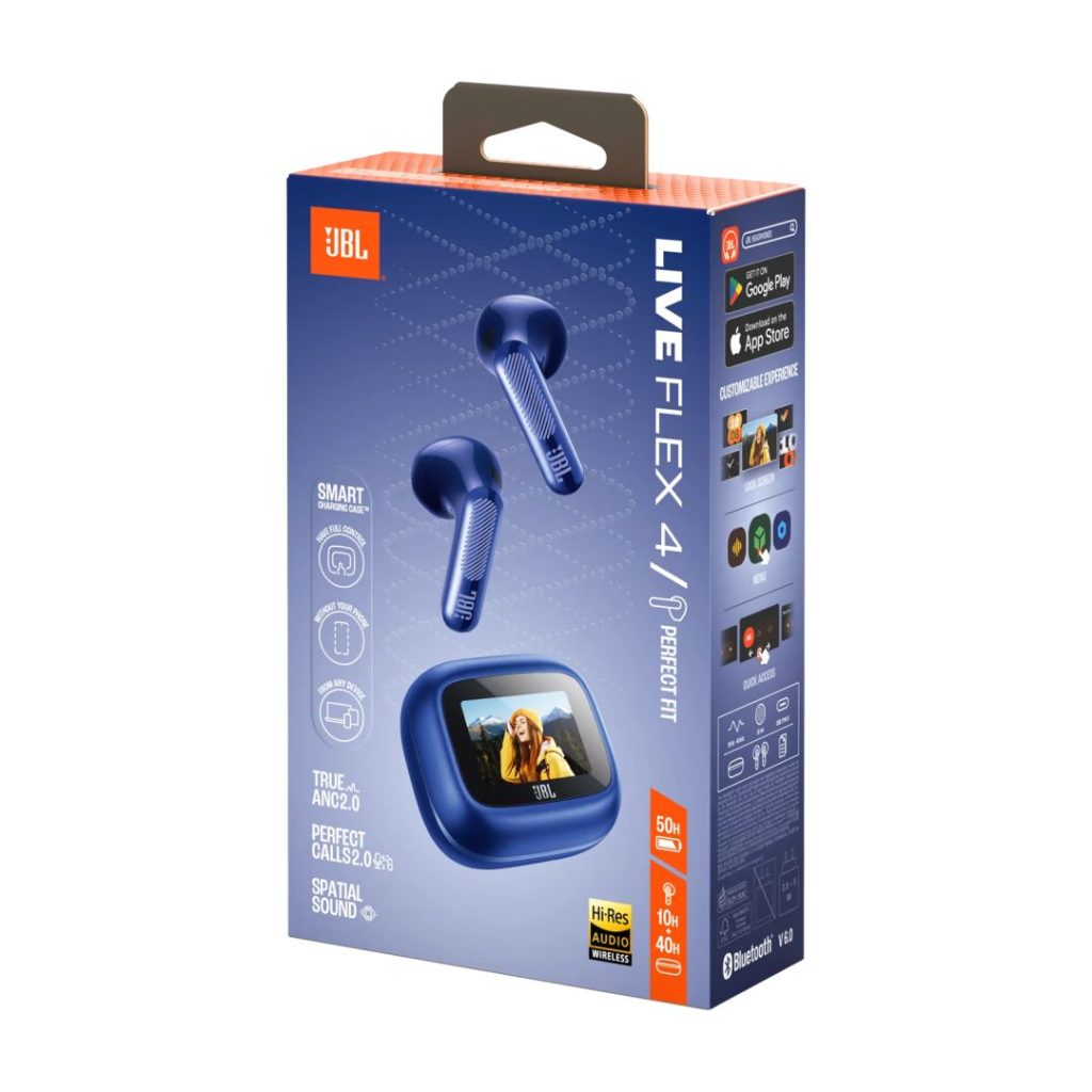 JBL Live Flex 4 Bluetooth Headset Blue - Image 10