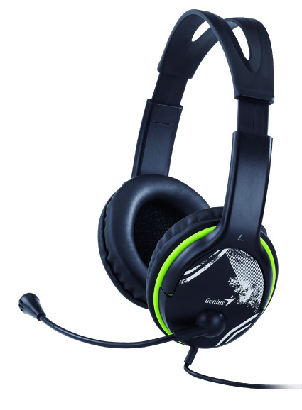 Genius HS-400A Headset Black - Image 1
