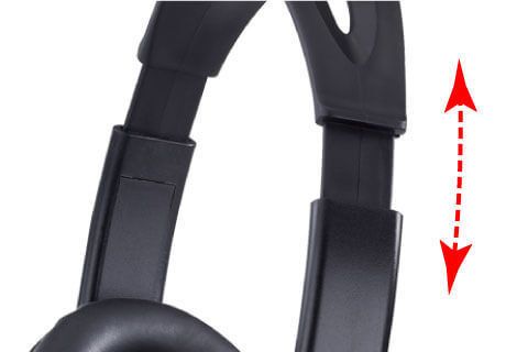 Genius HS-400A Headset Black - Image 4