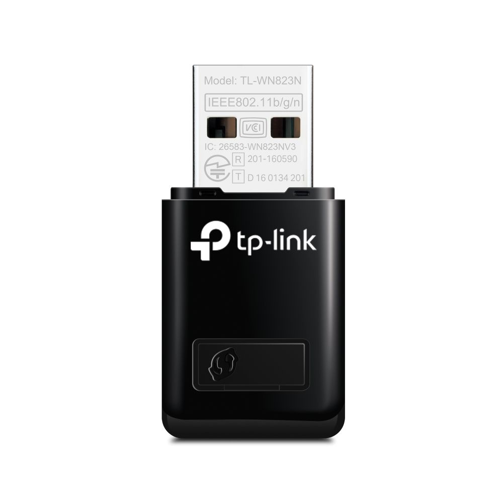 TP-Link TL-WN823N 300Mbps Mini Wireless N USB Adapter Black - Image 1