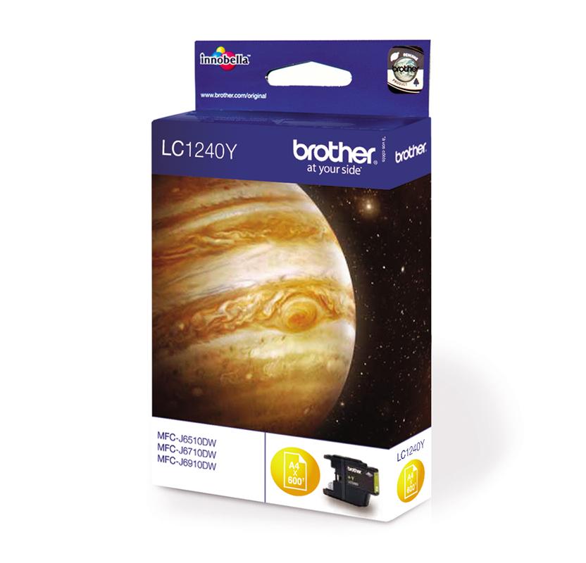 Brother LC1240Y Yellow tintapatron - Image 1