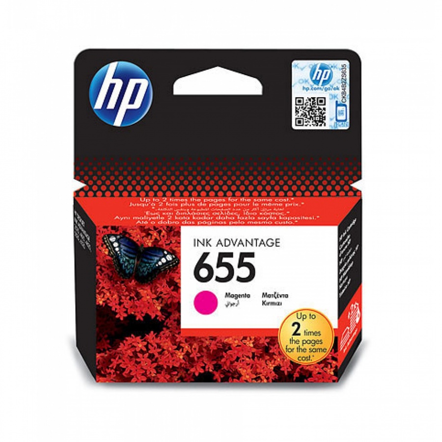HP CZ111AE (655) Magenta tintapatron - Image 1