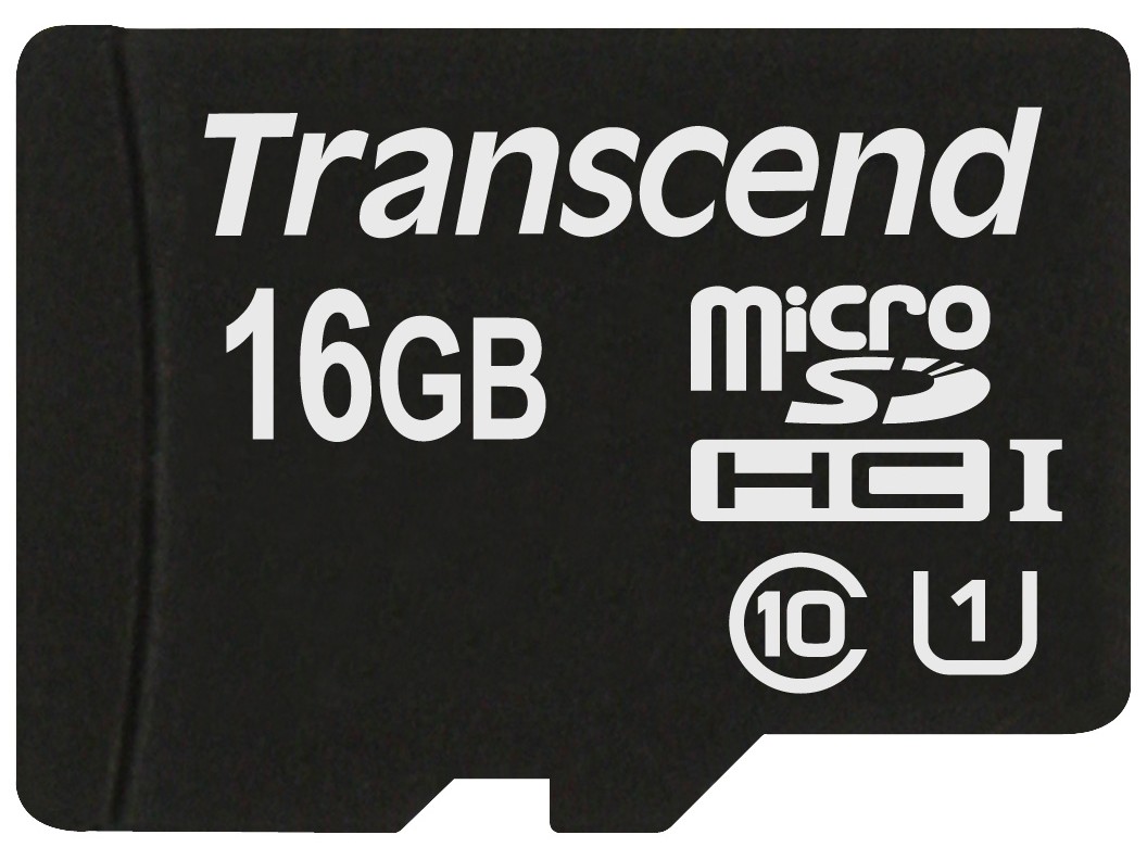 Transcend 16GB microSDHC Class10 UHS-I adapter nélkül - Image 1
