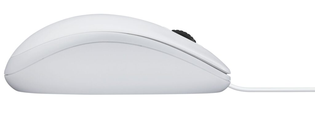 Logitech B100 Optical USB Mouse White - Image 5