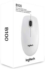 Logitech B100 Optical USB Mouse White - Image 6