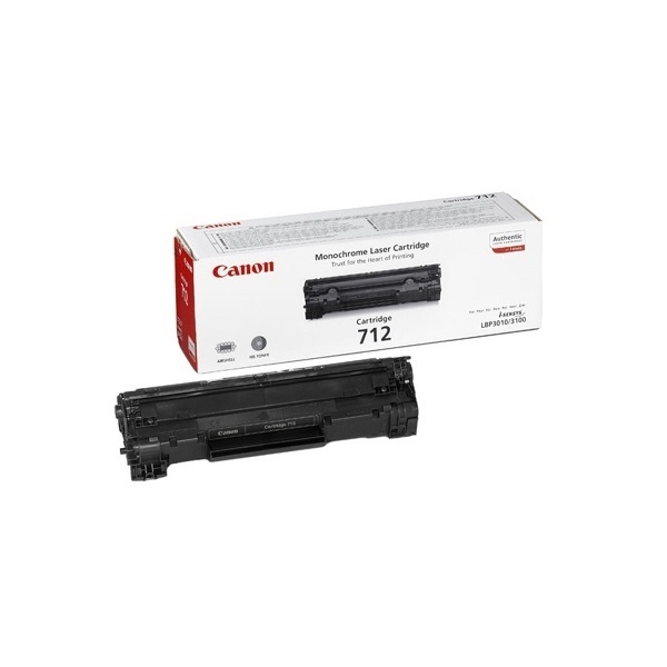 Canon CRG 712 Black toner - Image 1