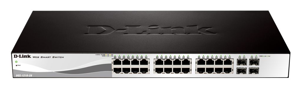 D-Link DGS-1210-28 28 Port Gigabit Smart Switch - Image 1
