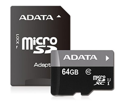 a-data-64gb-microsdxc-class-10-premier-uhs-i-adapterrel_1.jpg A-Data 64GB microSDXC Premier Class 10 UHS-I + adapterrel - Image 1