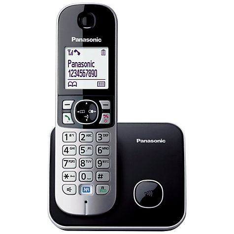 panasonic-kx-tg6811pdb-dect-black_1.jpg Panasonic KX-TG6811PDB Black - Image 1