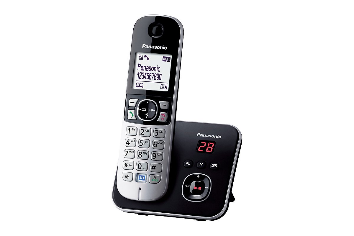 Panasonic KX-TG6821PDB DECT Black - Image 1