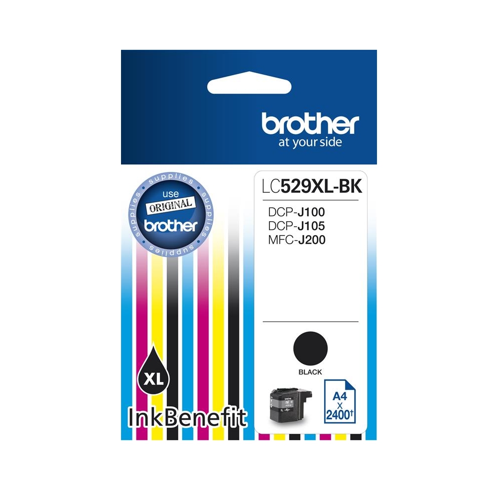 Brother LC-529XL-BK Black tintapatron - Image 1