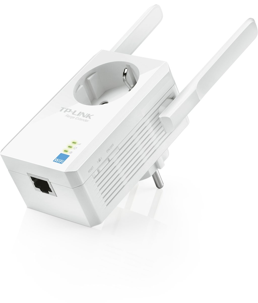 tp-link-tl-wa860re-300mbps-wifi-range-extender-with-ac-passthrough_1.jpg TP-Link TL-WA860RE 300Mbps WiFi Range Extender White - Image 1