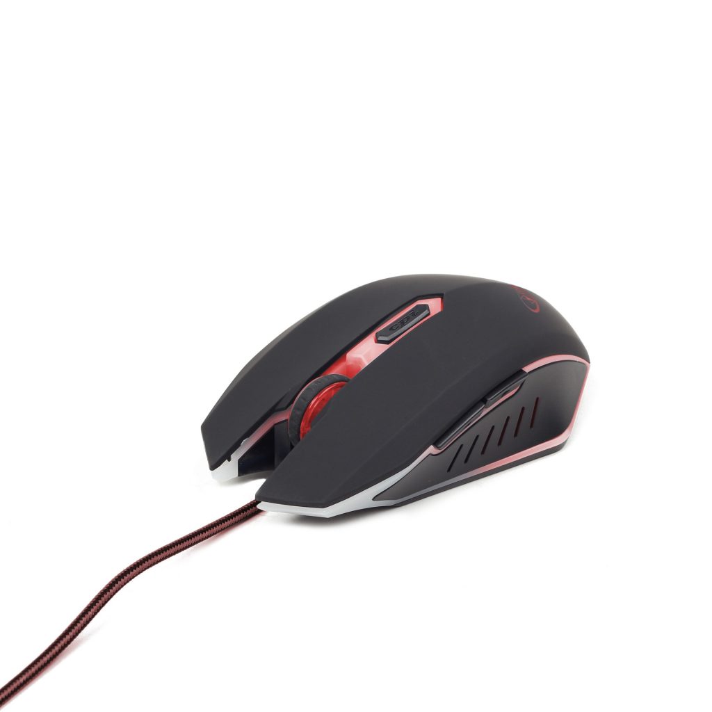 gembird-musg-001-r-gamer-black-red_1.jpg Gembird MUSG-001-R Gamer Black/Red - Image 1