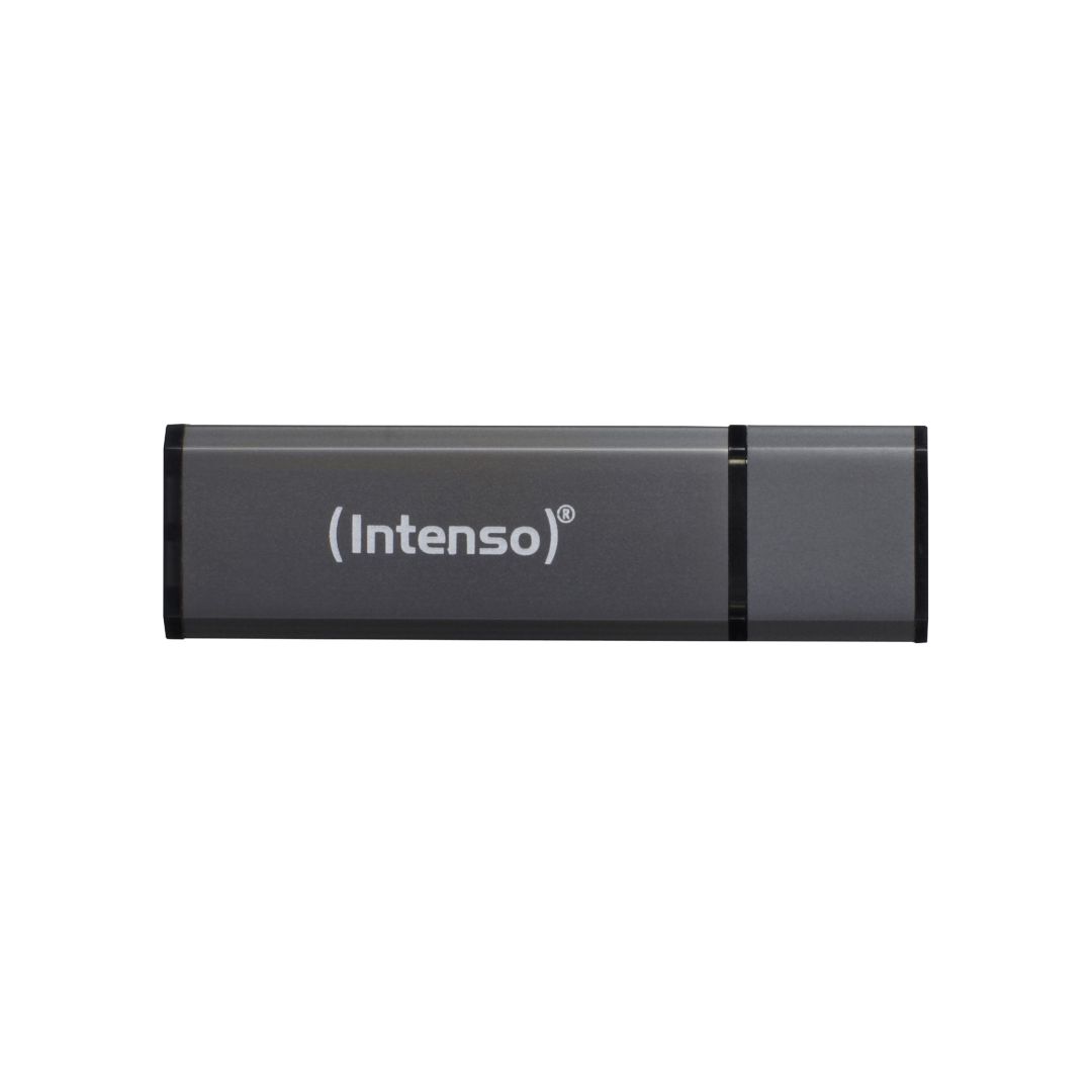 Intenso 8GB Alu-Line USB2.0 Antracite - Image 1