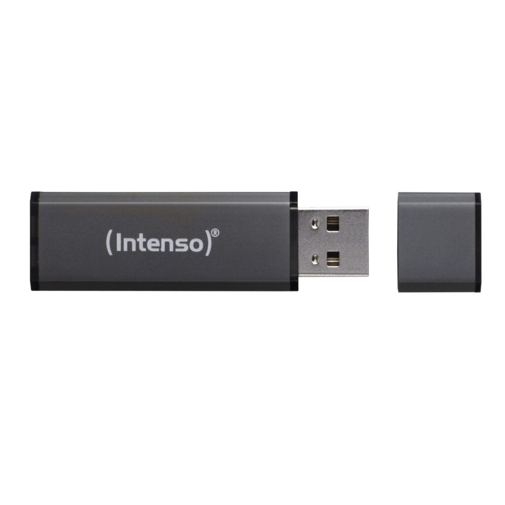 Intenso 8GB Alu-Line USB2.0 Antracite - Image 3