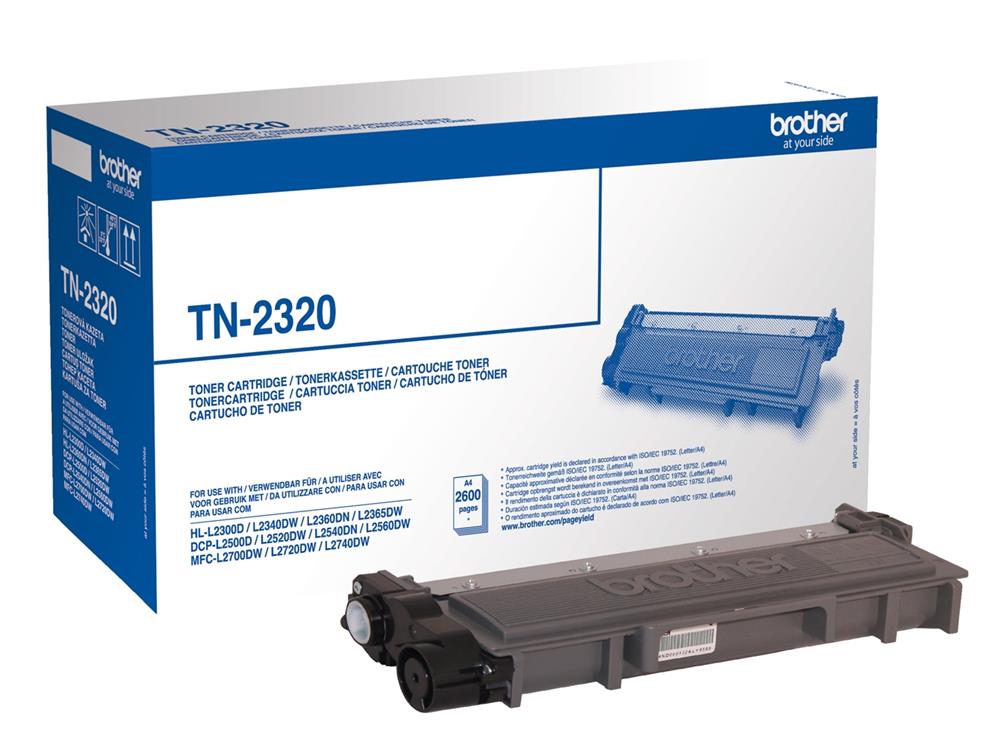 Brother TN-2320 Black toner - Image 1