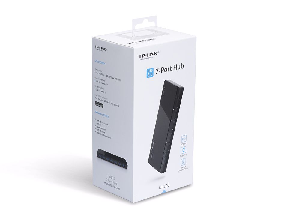 tp-link-uh700-usb3.0-7-port-hub_5.jpg TP-Link UH700 USB3.0 7-Port HUB - Image 5