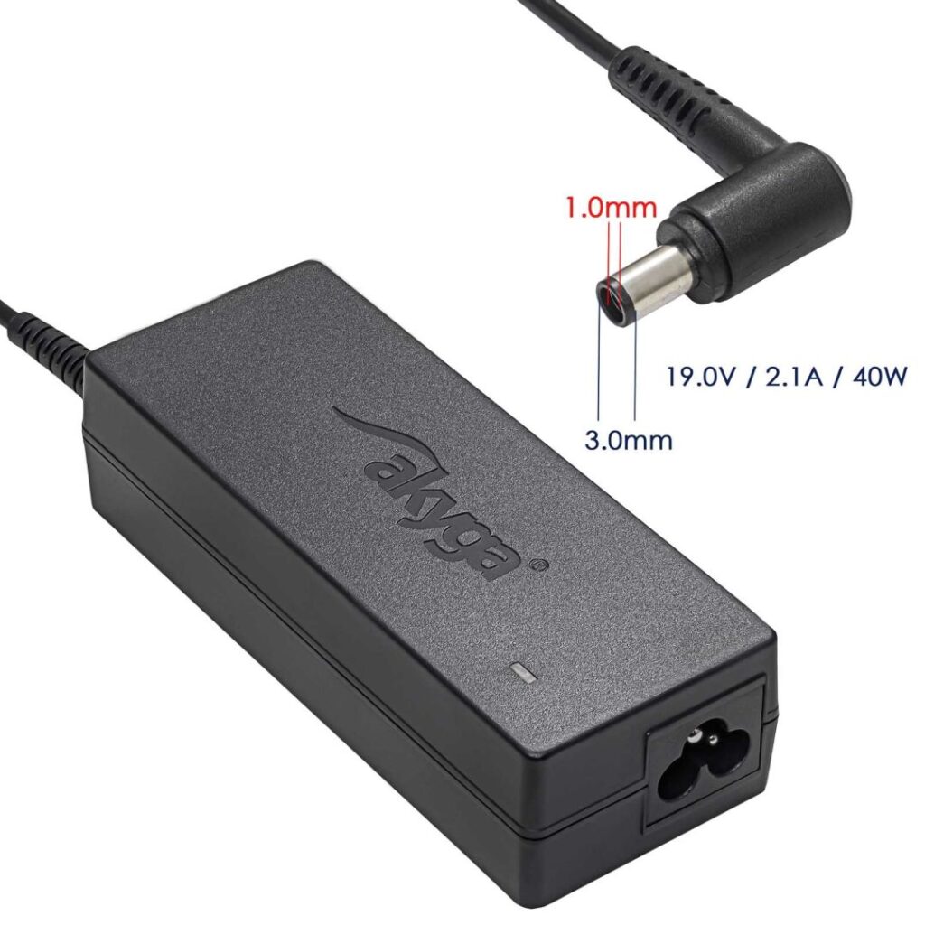 Akyga AK-ND-22 19V / 2,1A 40W 3x1mm Samsung hálózati notebook töltő - Image 2