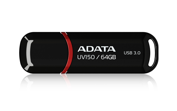 a-data-64gb-flash-drive-uv150-usb3-0-black_1.jpg A-Data 64GB Flash Drive UV150 Black - Image 1