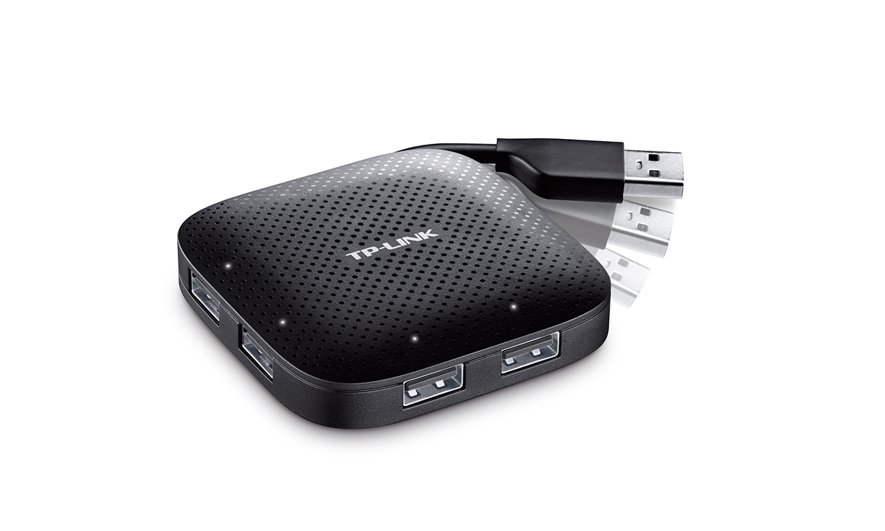 tp-link-uh400-usb3-0-4-port-hub-black_1.jpg TP-Link UH400 USB3.0 4-Port Hub Black - Image 1