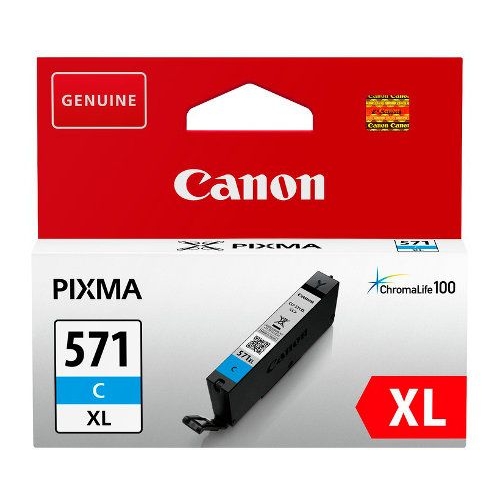 Canon CLI-571XL Cyan tintapatron - Image 1