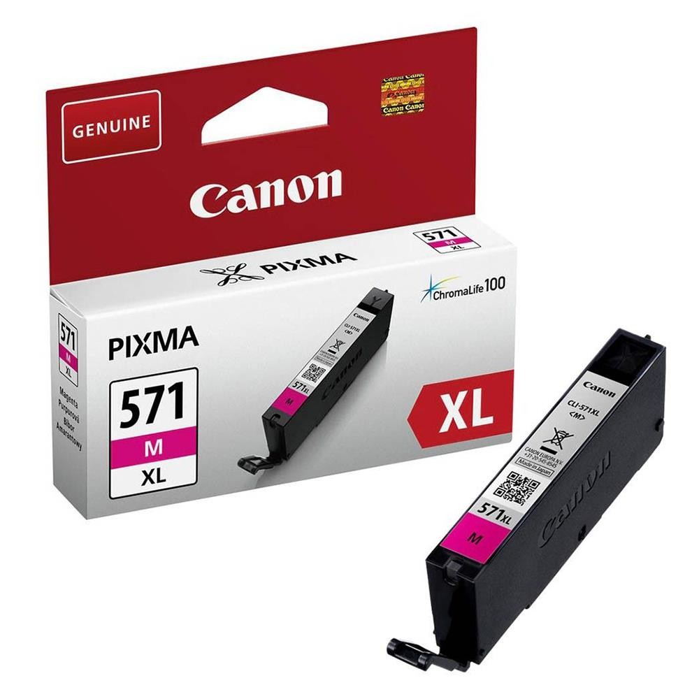 canon-cli-571xl-magenta_1.jpg Canon CLI-571XL Magenta tintapatron - Image 1
