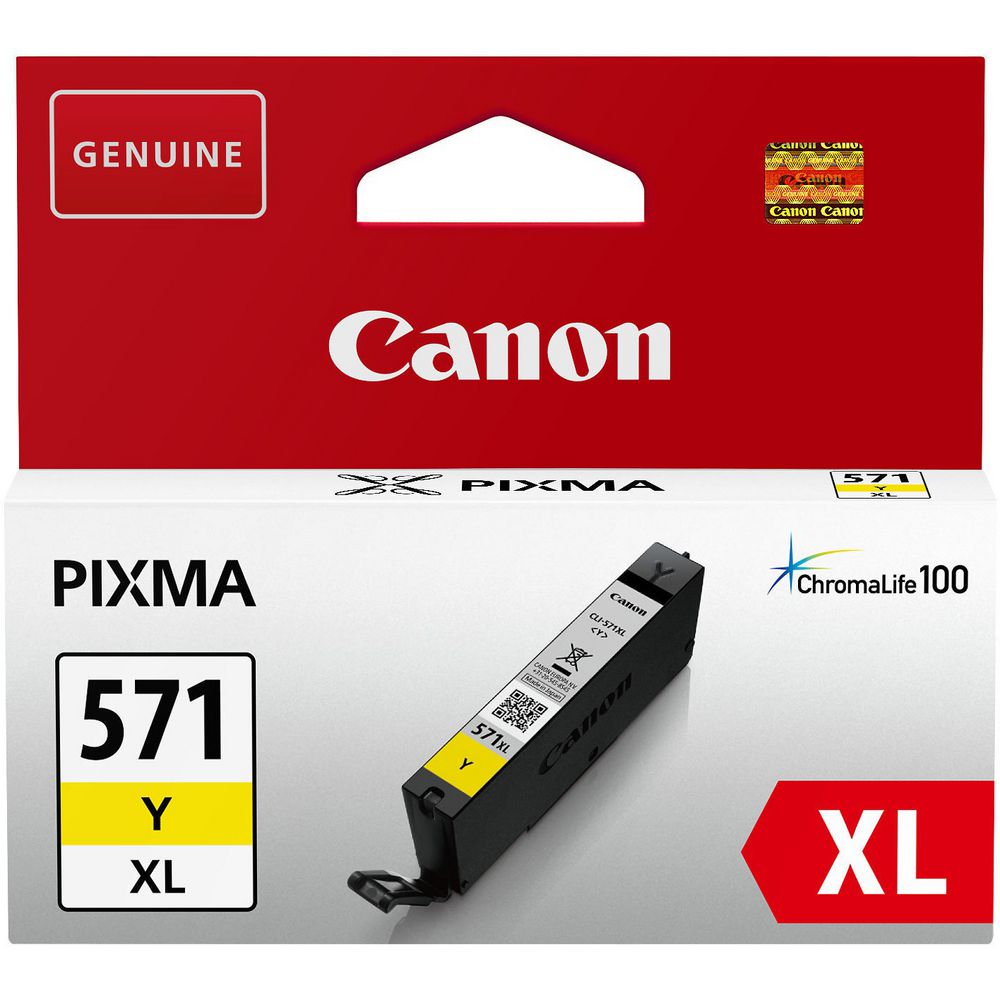 Canon CLI-571XL Yellow tintapatron - Image 1