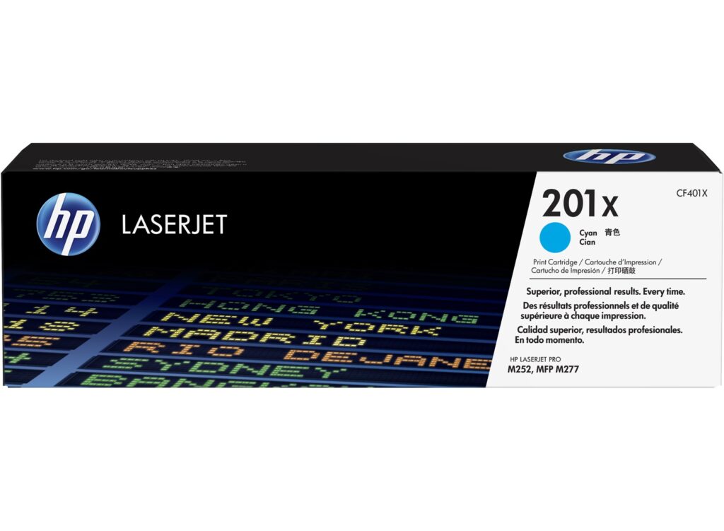 HP CF401X (201X) Cyan toner - Image 1