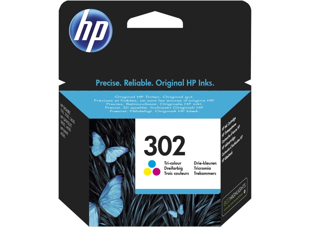 HP F6U65AE (302) Colorpack tintapatron - Image 1