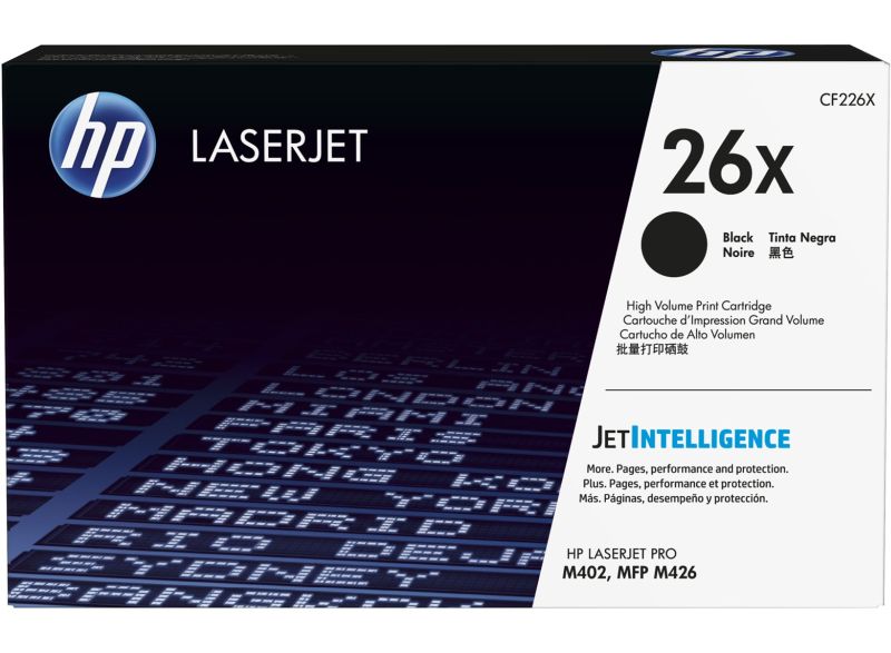 HP CF226X (26X) Black toner - Image 1