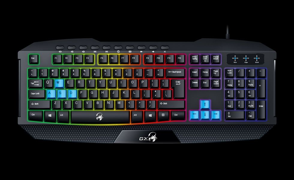 Genius Scorpion K215 Gaming USB billentyűzet Black - Image 3