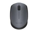 Logitech M170 vezeték nélküli egér fekete-szürke /910-004642/