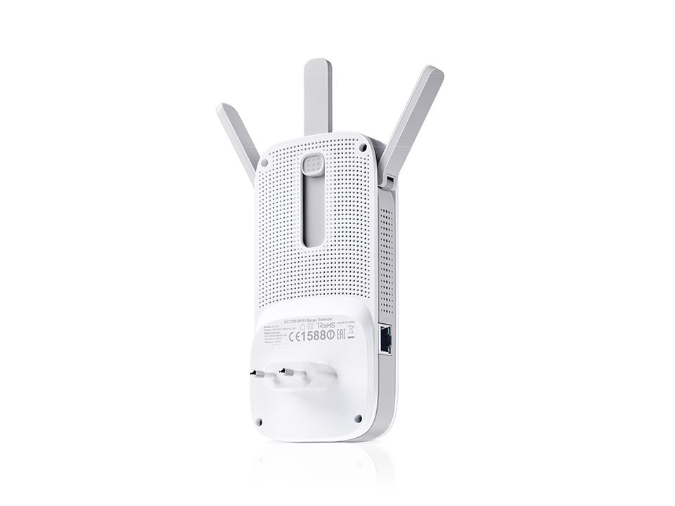 TP-Link RE450 AC1750 Dual Band Wireless Wall Plugged Range Extender White - Image 3