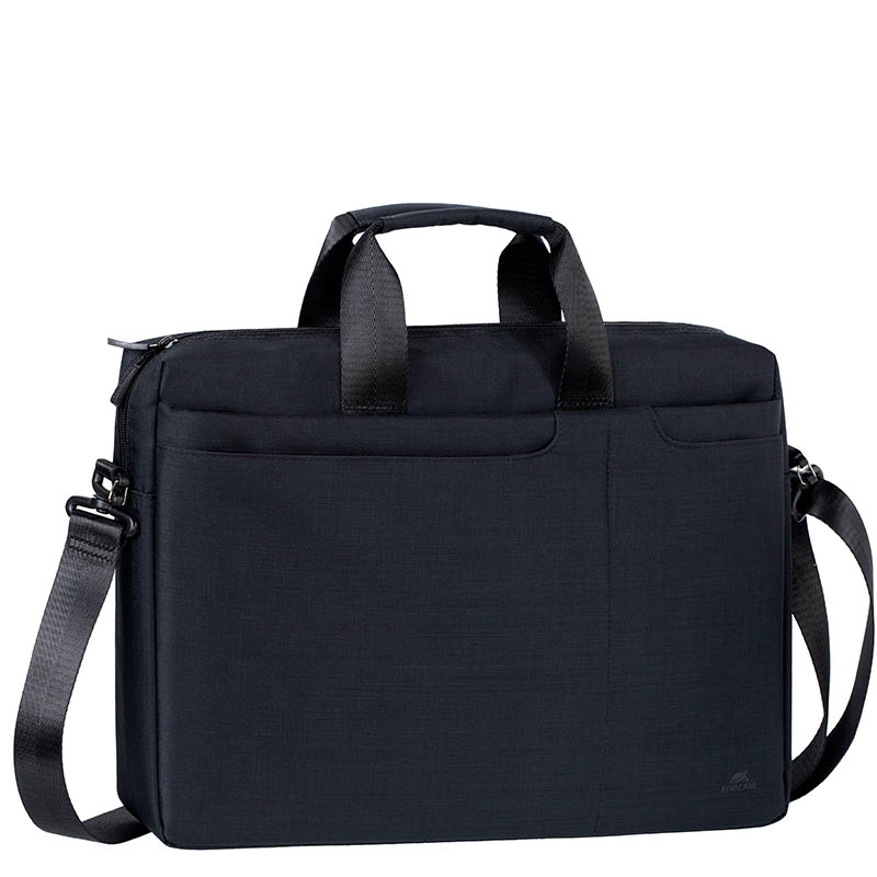 RivaCase 8335 Biscayne Laptop Bag 15,6" Black - Image 1
