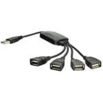USB Akyga AK-AD-13 Hub USB 2.0 4-port