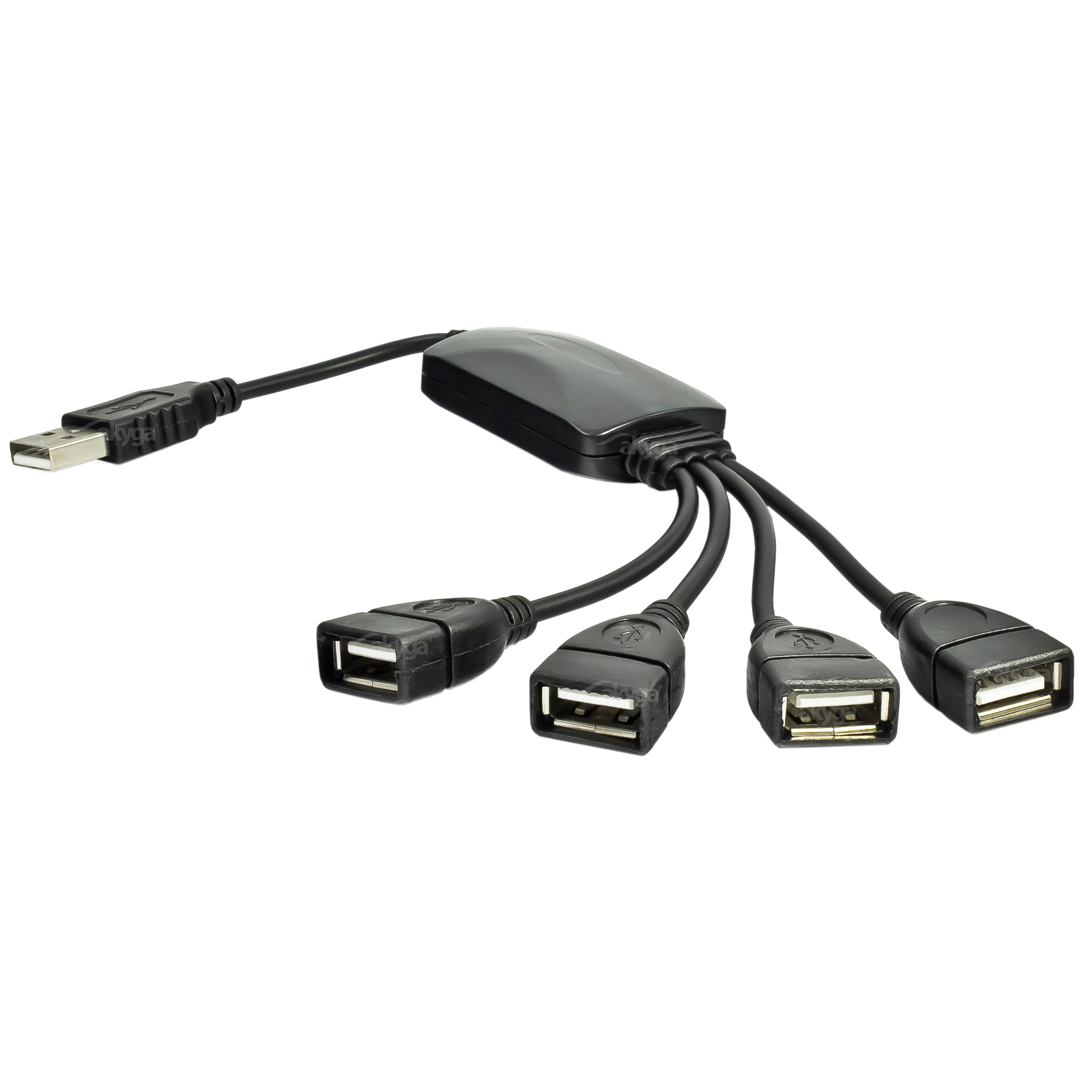 akyga-ak-ad-13-usb2-0-4port-hub-black_1.png Akyga AK-AD-13 4Port USB2.0 Hub Black - Image 1