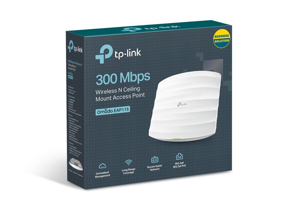tp-link-eap115-300mbps-wireless-n-ceiling-mount-access-point-white_2.jpg TP-Link EAP115 300Mbps Wireless N Ceiling Mount Access Point White - Image 2
