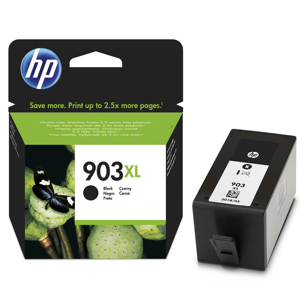 HP T6M15AE (903XL) Black tintapatron - Image 1