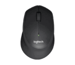 Logitech M330 Silent vezeték nélküli fekete egér