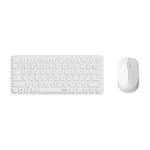 Rapoo 9010M Multi-mode Wireless Ultra-slim Desktop Combo White HU - Image 2
