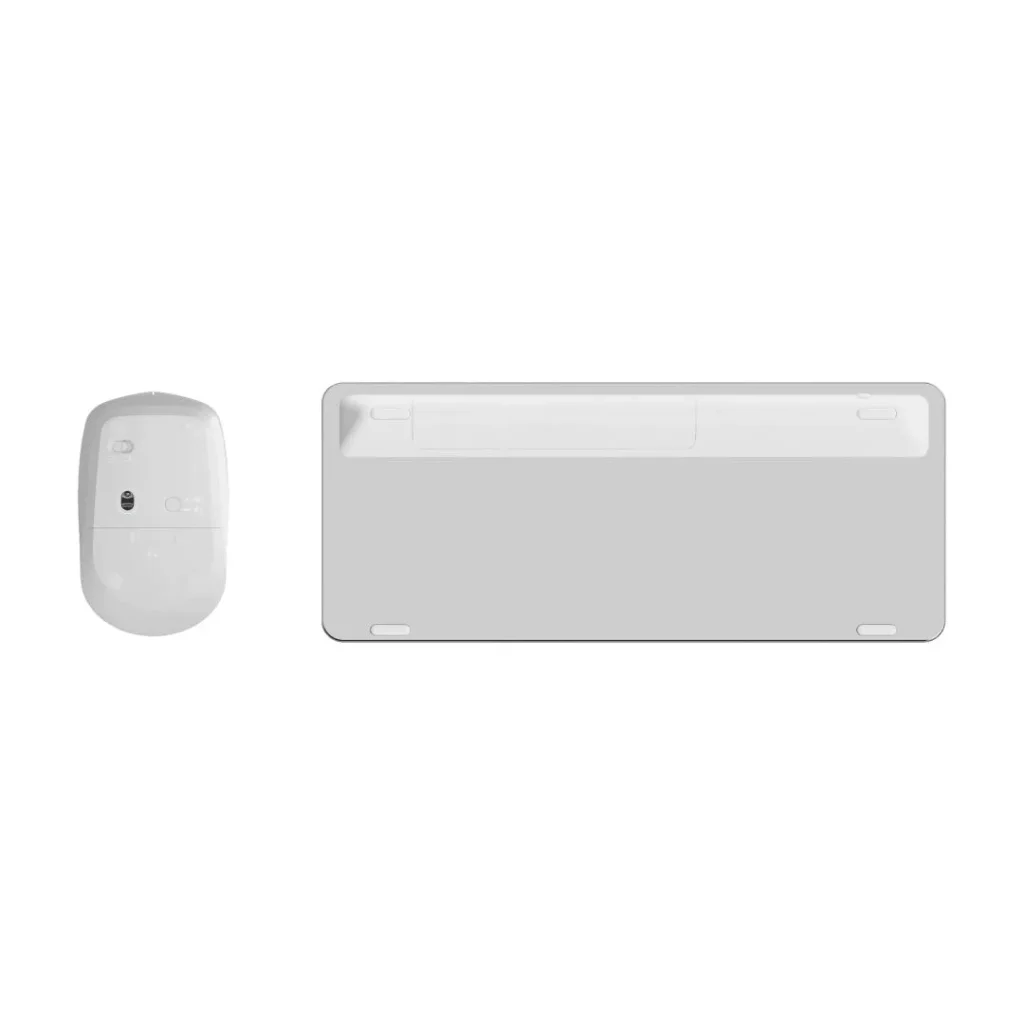Rapoo 9010M Multi-mode Wireless Ultra-slim Desktop Combo White HU - Image 6