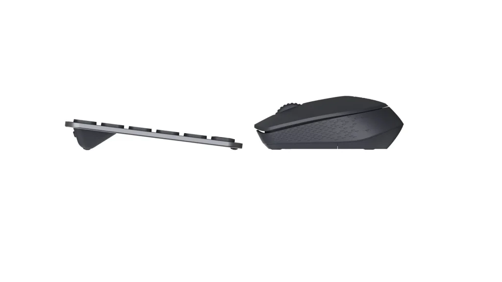 Rapoo 9310M Multi-mode Wireless Bluetooth Keyboard & Mouse Dark Grey HU - Image 3