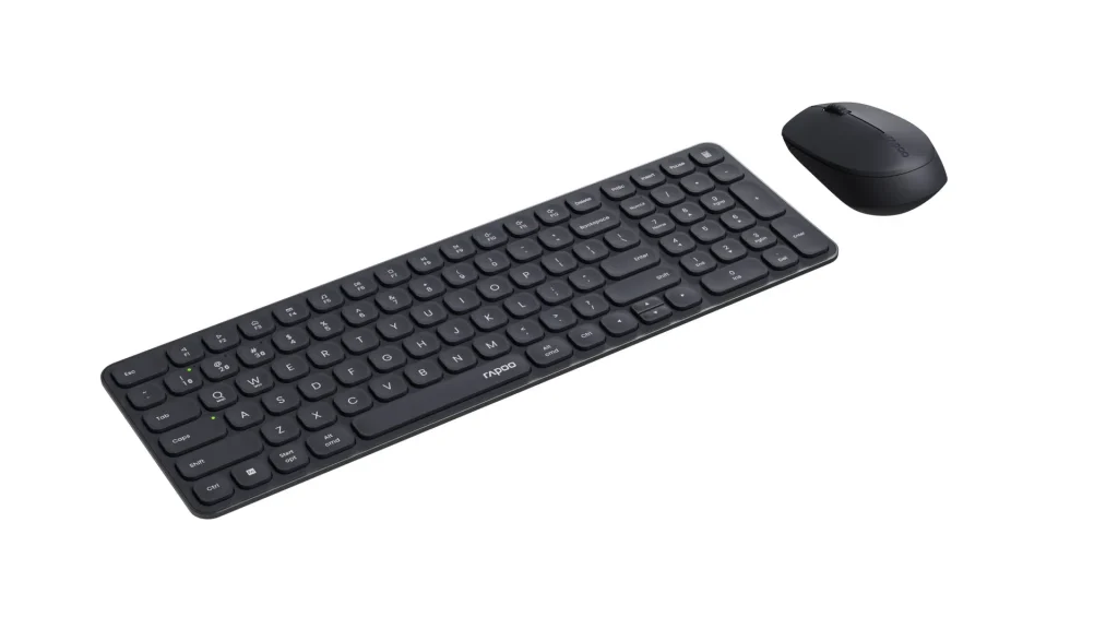 Rapoo 9310M Multi-mode Wireless Bluetooth Keyboard & Mouse Dark Grey HU - Image 7