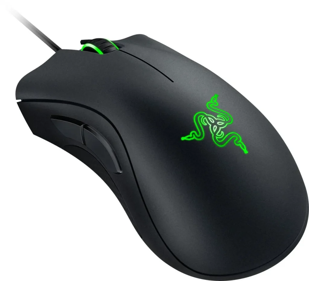 Razer Egér - DeathAdder Essential (Optikai, 6400DPI, 5 gomb, harisnyázott kábel, fekete) - Image 2