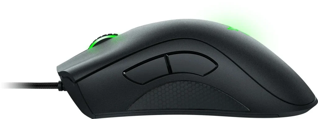 Razer Egér - DeathAdder Essential (Optikai, 6400DPI, 5 gomb, harisnyázott kábel, fekete) - Image 3