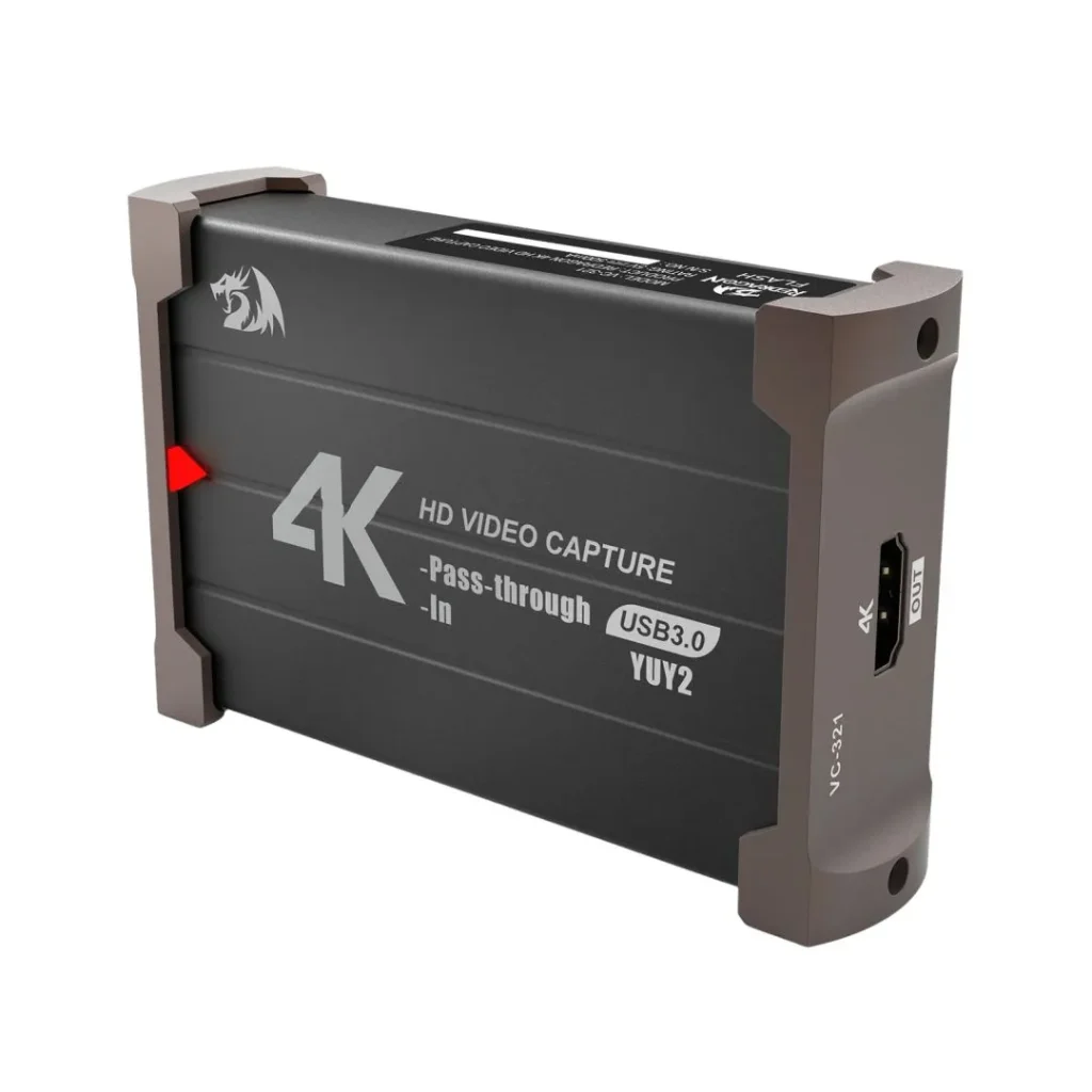 Redragon FLASH VC321 4K Video Capture Card - Image 2