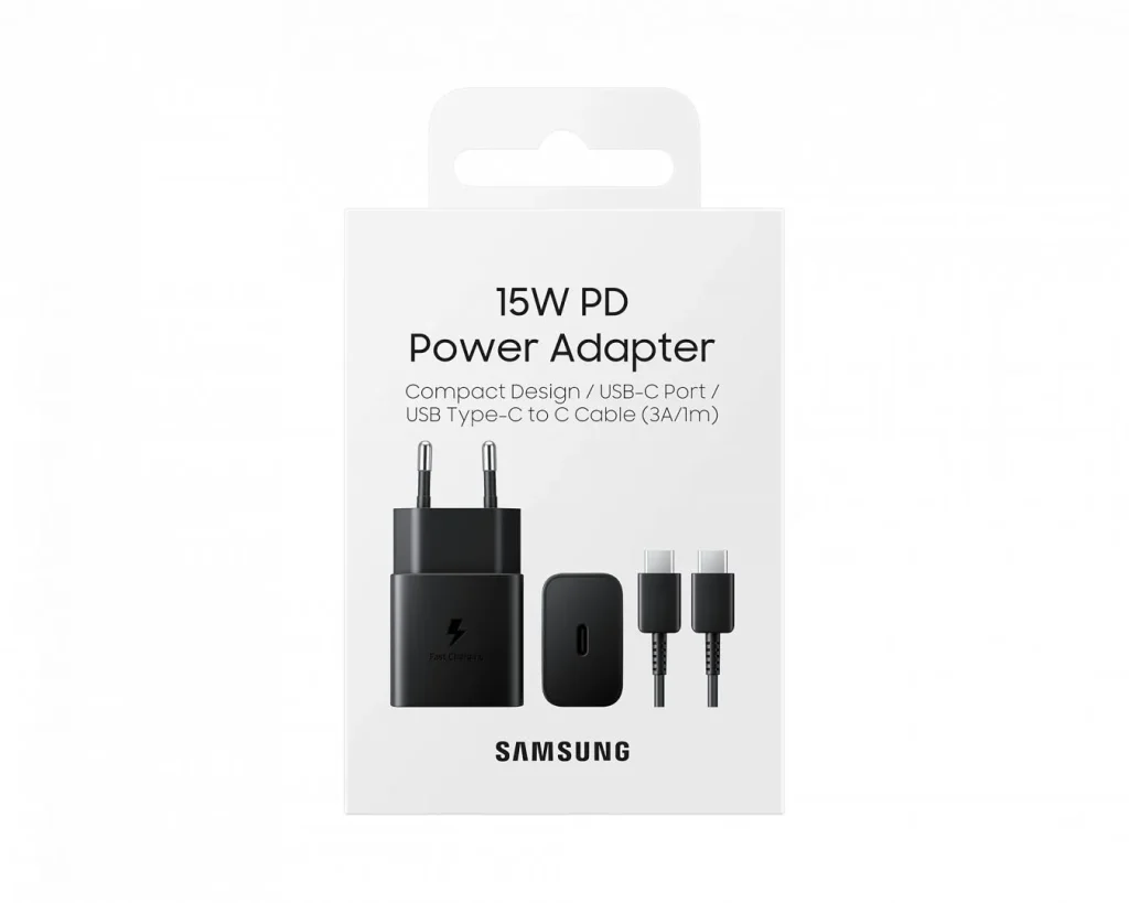 Samsung 15W PD Power Adapter Black - Image 4