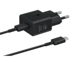 Samsung 25W PD Power Adapter with USB-C cable Black - Image 4