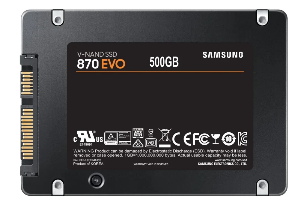 SAMSUNG SSD Belső, 500GB, 870 EVO,  2.5, SATA3 - Image 5