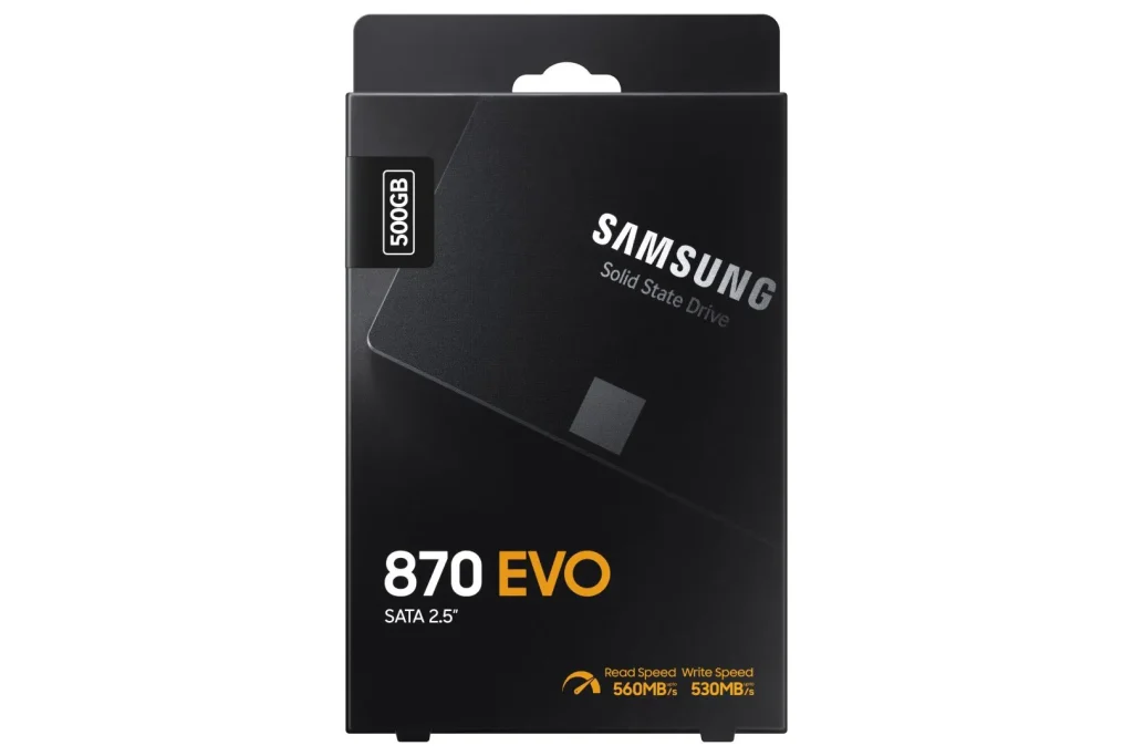 SAMSUNG SSD Belső, 500GB, 870 EVO,  2.5, SATA3 - Image 6